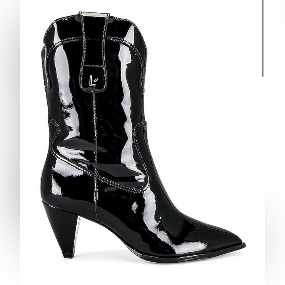 Larroude Thelma Bootie in Black